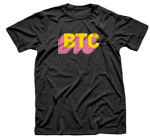 Bitcoin Retro T-Shirt – Vintage BTC Graphic Tee